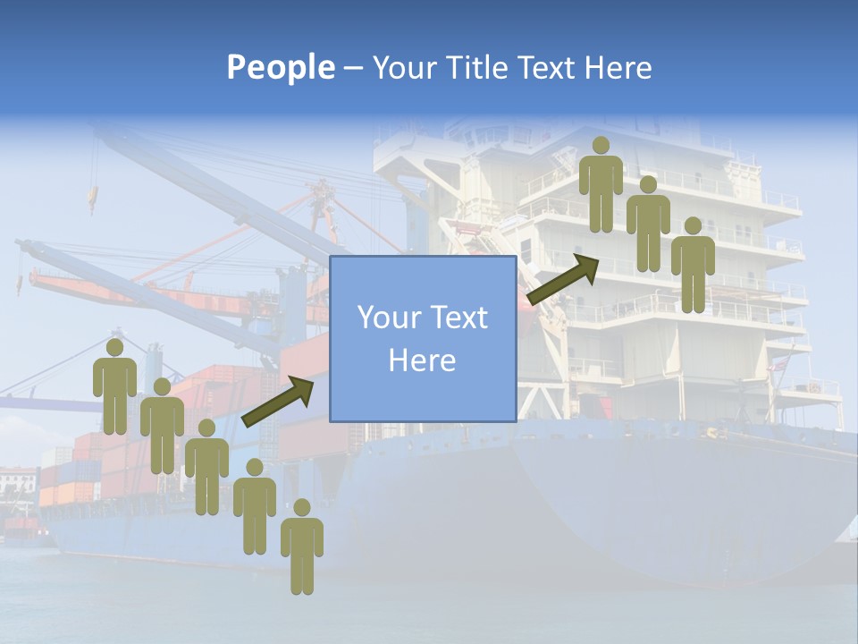 Industry Freight Freighter PowerPoint Template