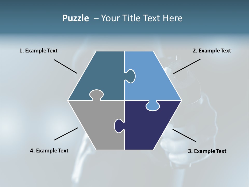 Person Hand Spooky PowerPoint Template