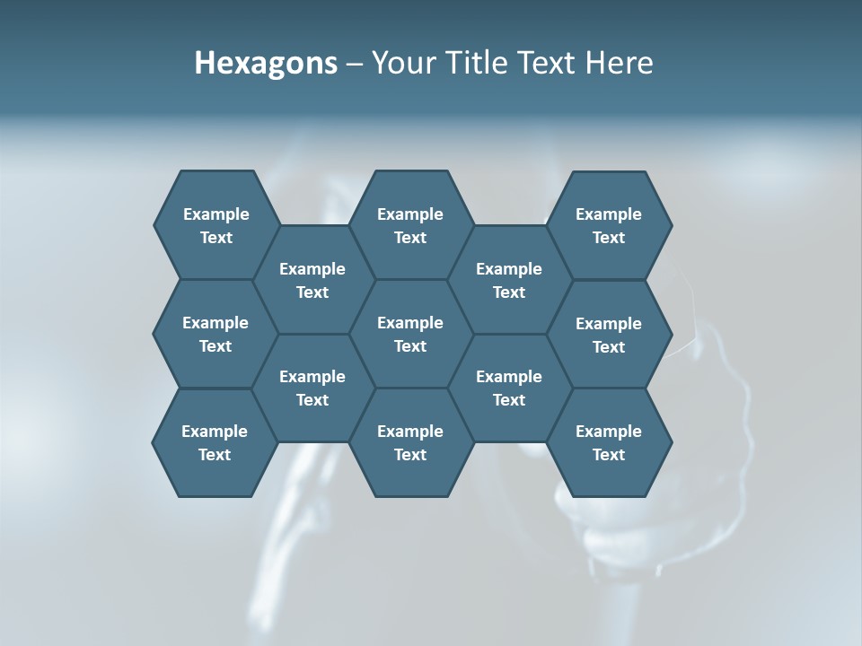 Person Hand Spooky PowerPoint Template