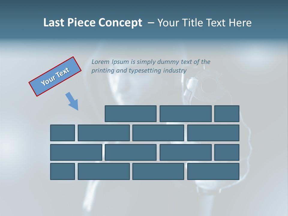 Person Hand Spooky PowerPoint Template