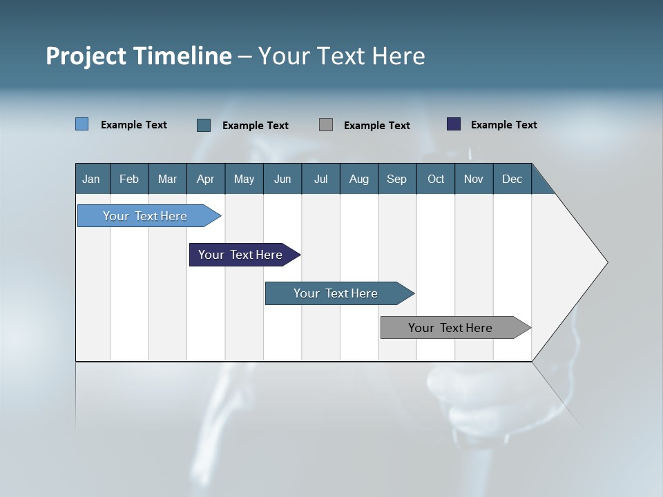 Person Hand Spooky PowerPoint Template