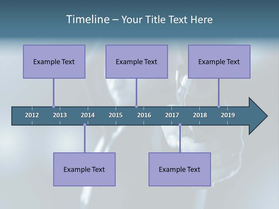 Person Hand Spooky PowerPoint Template
