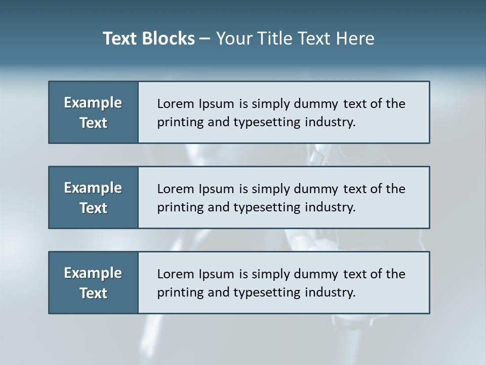 Person Hand Spooky PowerPoint Template