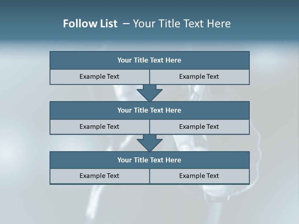 Person Hand Spooky PowerPoint Template