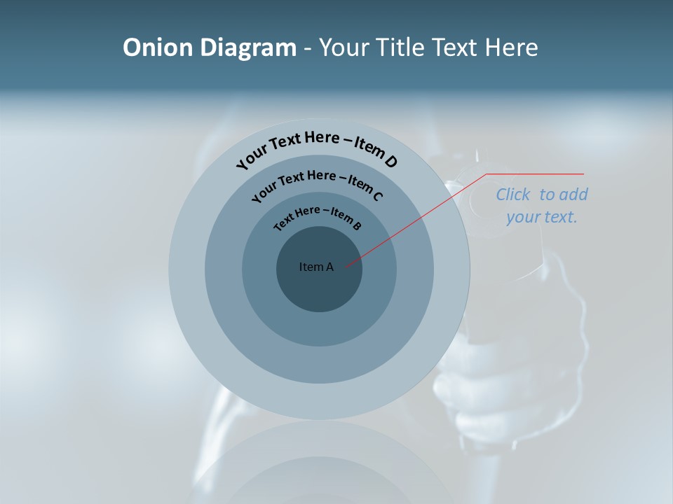Person Hand Spooky PowerPoint Template