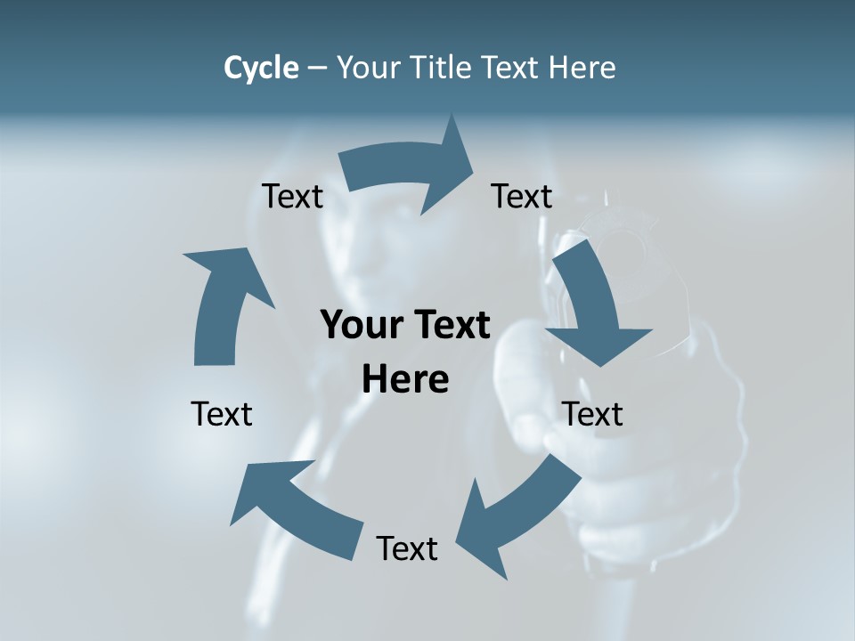 Person Hand Spooky PowerPoint Template