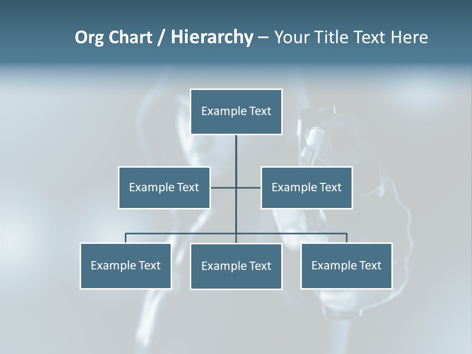 Person Hand Spooky PowerPoint Template