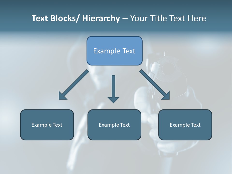 Person Hand Spooky PowerPoint Template