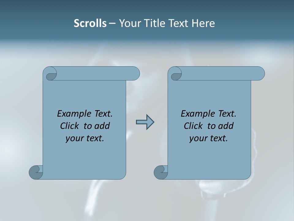 Person Hand Spooky PowerPoint Template
