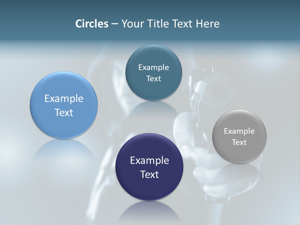 Person Hand Spooky PowerPoint Template