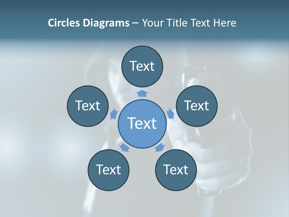 Person Hand Spooky PowerPoint Template