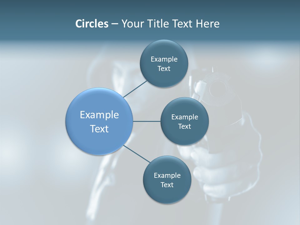 Person Hand Spooky PowerPoint Template