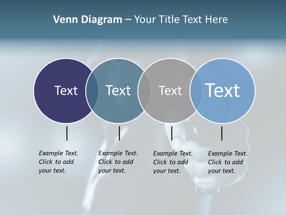 Person Hand Spooky PowerPoint Template