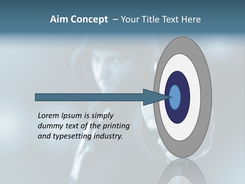 Person Hand Spooky PowerPoint Template