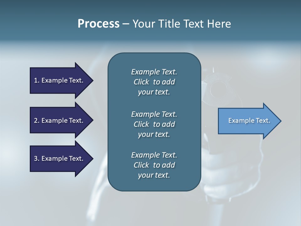 Person Hand Spooky PowerPoint Template