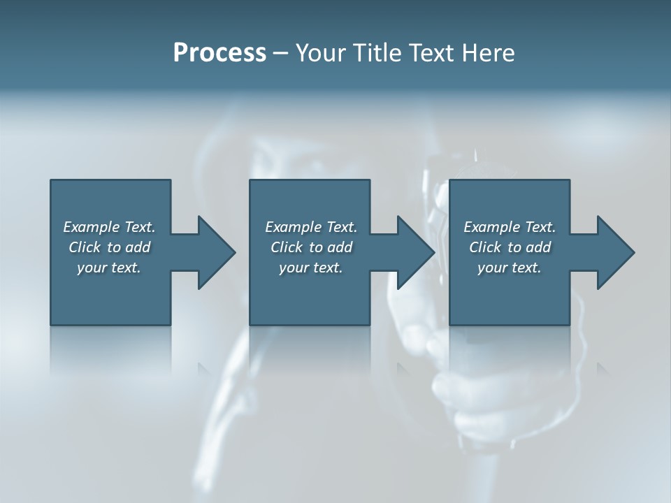 Person Hand Spooky PowerPoint Template