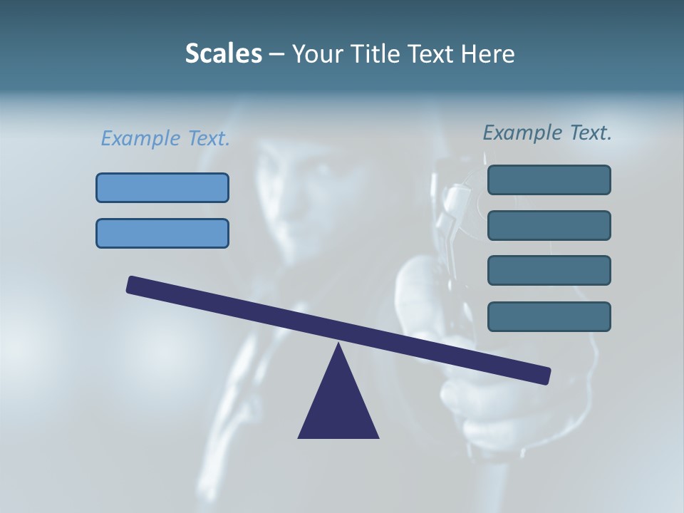 Person Hand Spooky PowerPoint Template