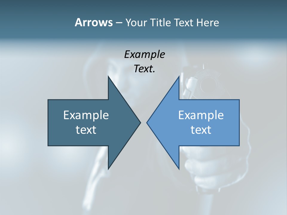 Person Hand Spooky PowerPoint Template