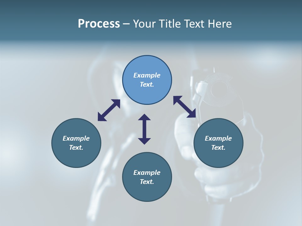 Person Hand Spooky PowerPoint Template