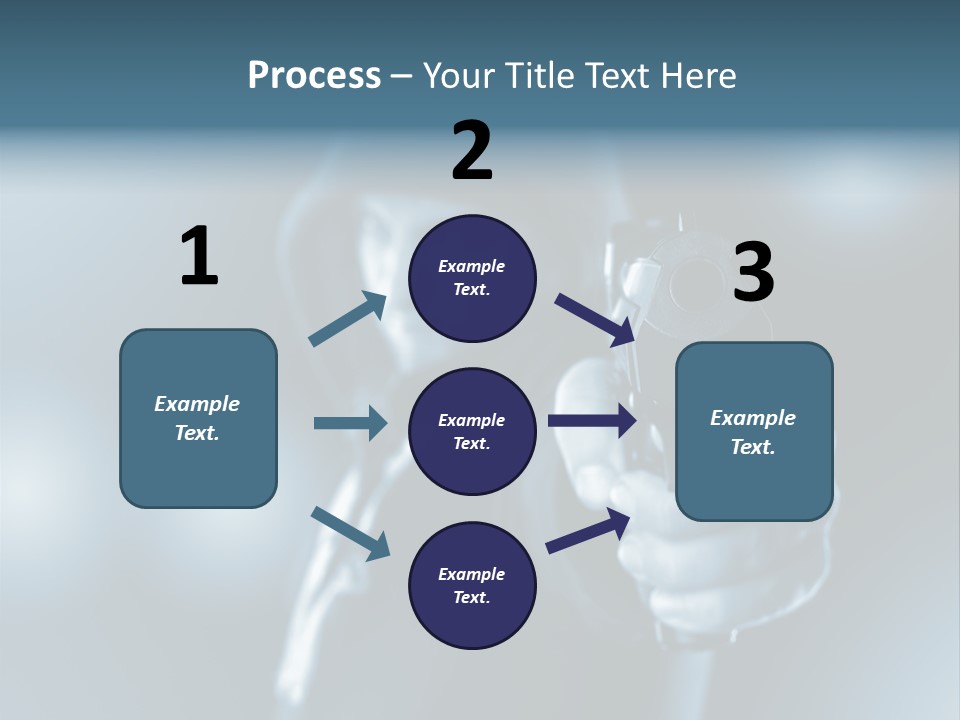 Person Hand Spooky PowerPoint Template