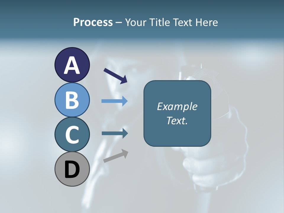 Person Hand Spooky PowerPoint Template