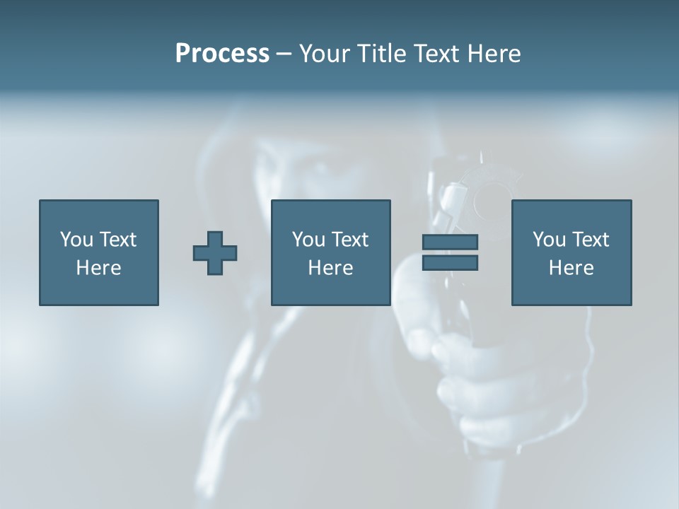 Person Hand Spooky PowerPoint Template