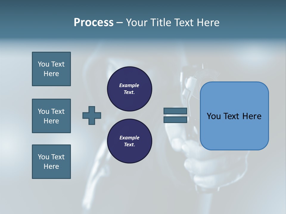 Person Hand Spooky PowerPoint Template