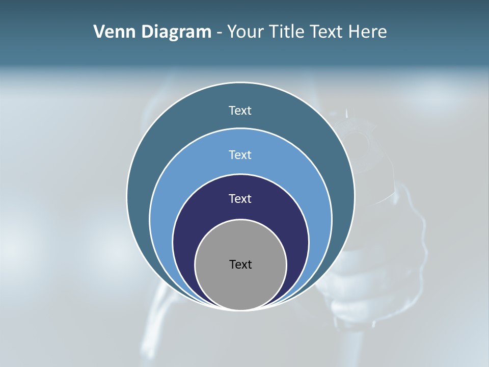 Person Hand Spooky PowerPoint Template