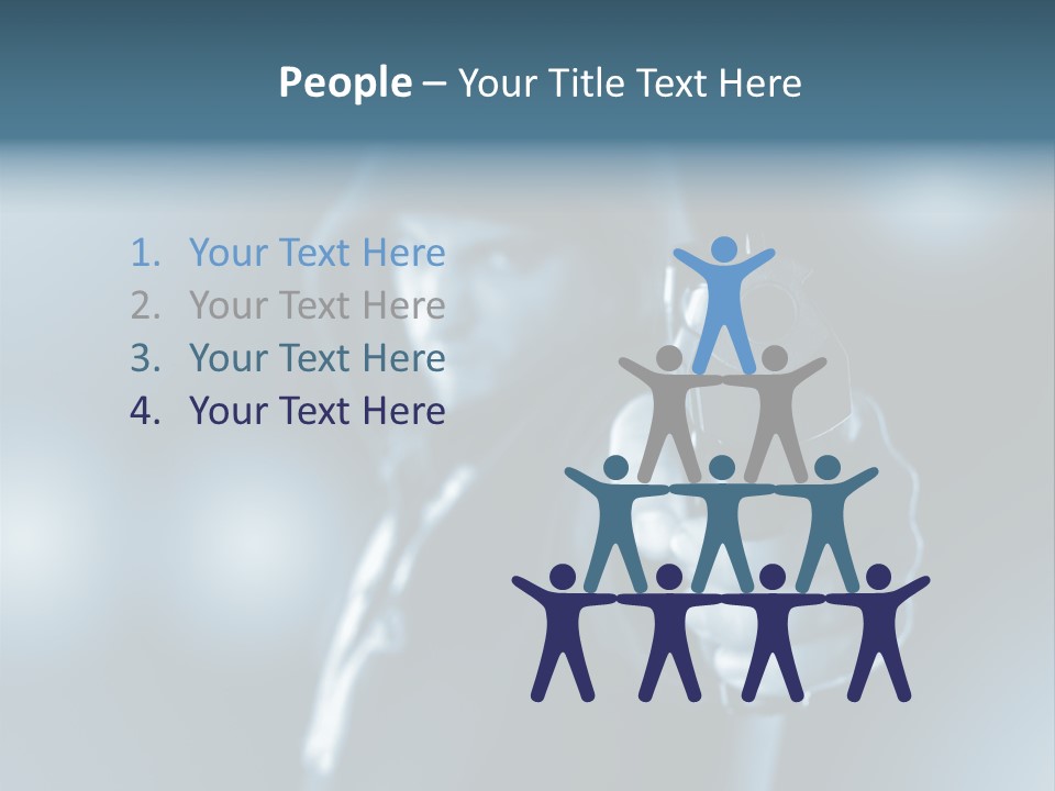 Person Hand Spooky PowerPoint Template