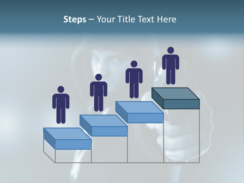 Person Hand Spooky PowerPoint Template