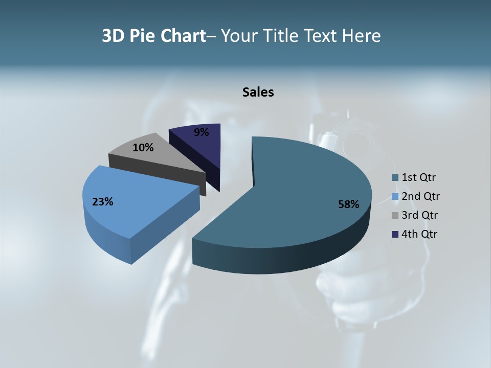 Person Hand Spooky PowerPoint Template