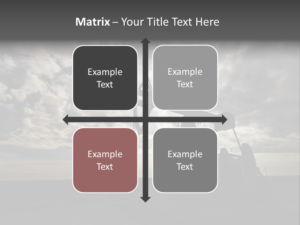 Machinery Diesel Tar PowerPoint Template
