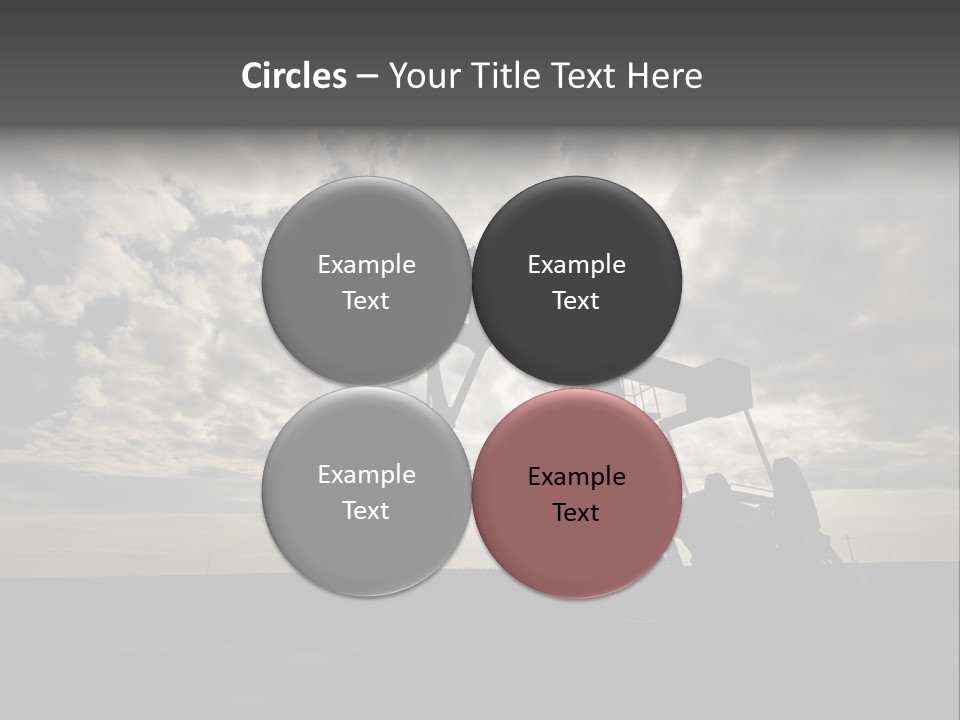 Machinery Diesel Tar PowerPoint Template