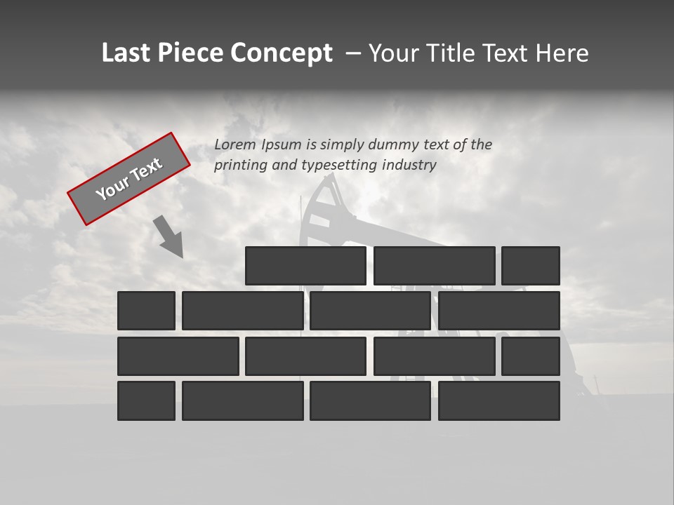 Machinery Diesel Tar PowerPoint Template
