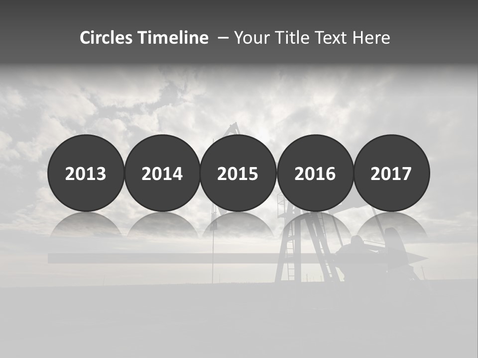 Machinery Diesel Tar PowerPoint Template