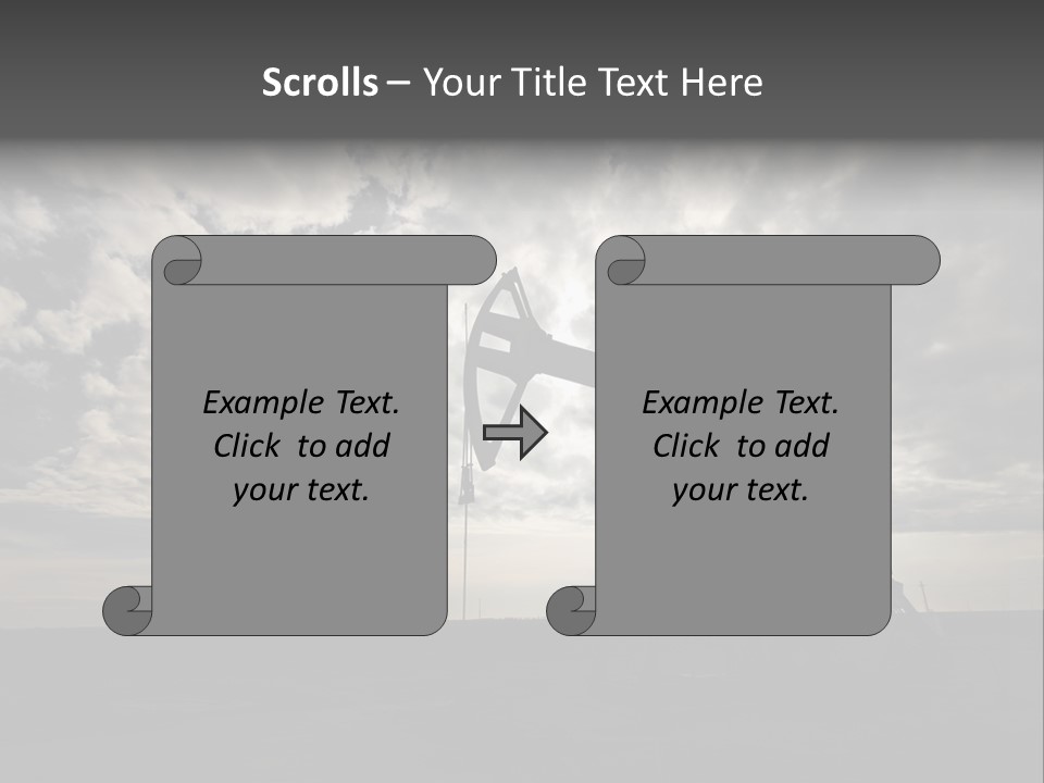 Machinery Diesel Tar PowerPoint Template