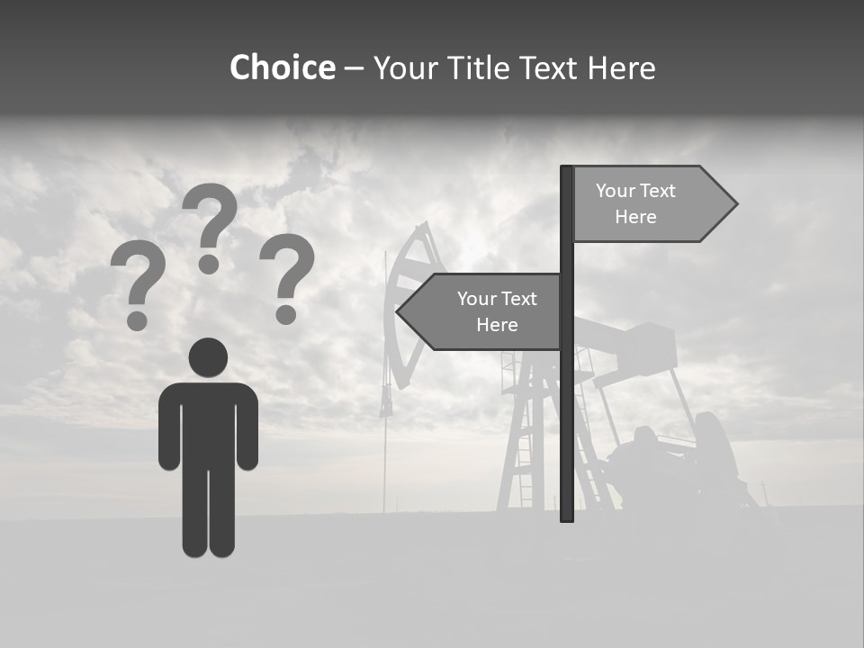 Machinery Diesel Tar PowerPoint Template