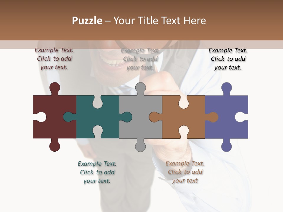 Friendly Tooth Spectacle PowerPoint Template