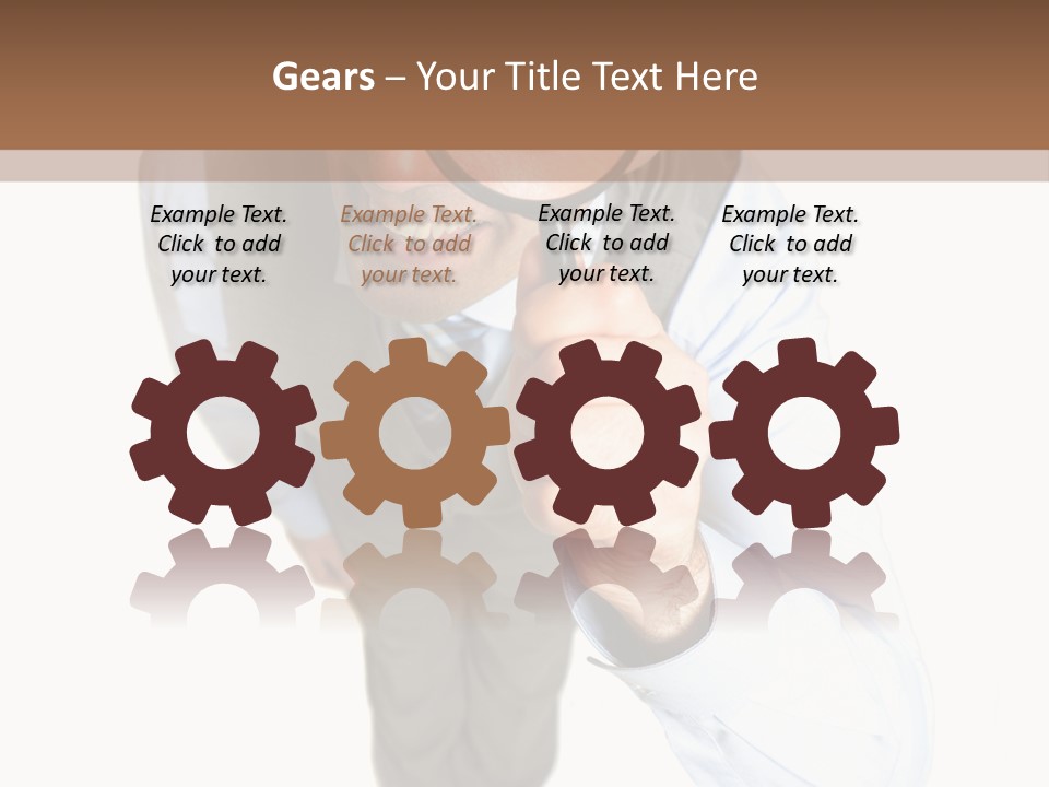 Friendly Tooth Spectacle PowerPoint Template