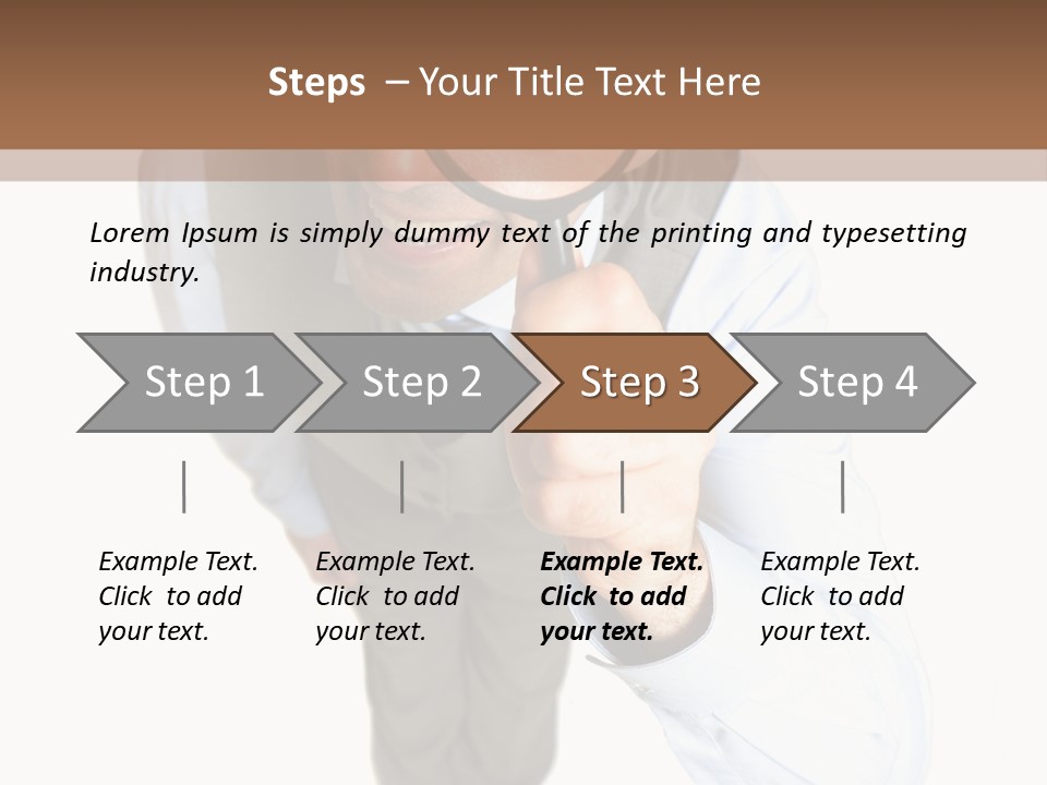 Friendly Tooth Spectacle PowerPoint Template