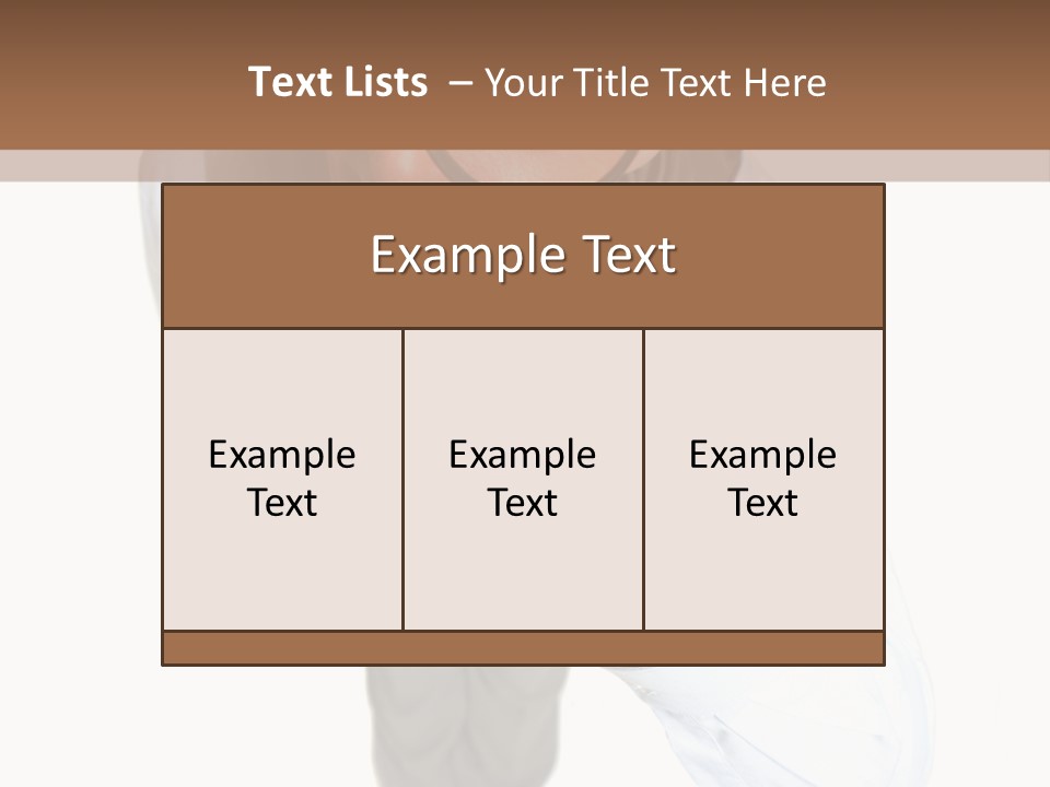 Friendly Tooth Spectacle PowerPoint Template