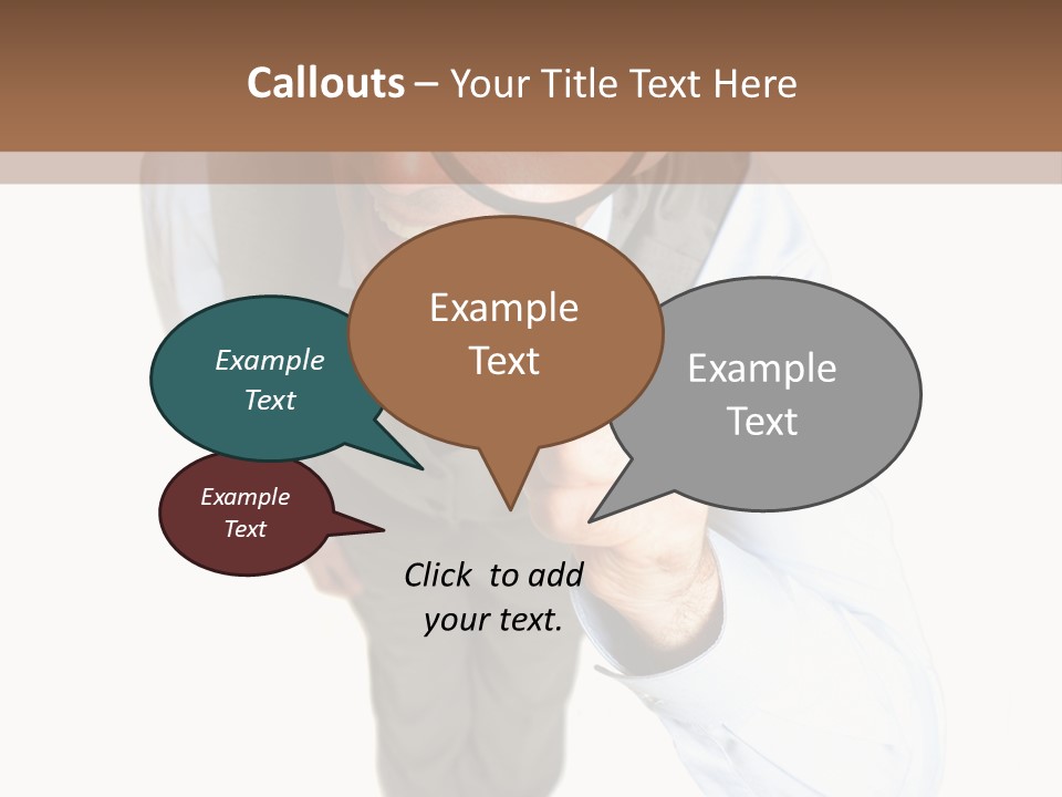 Friendly Tooth Spectacle PowerPoint Template