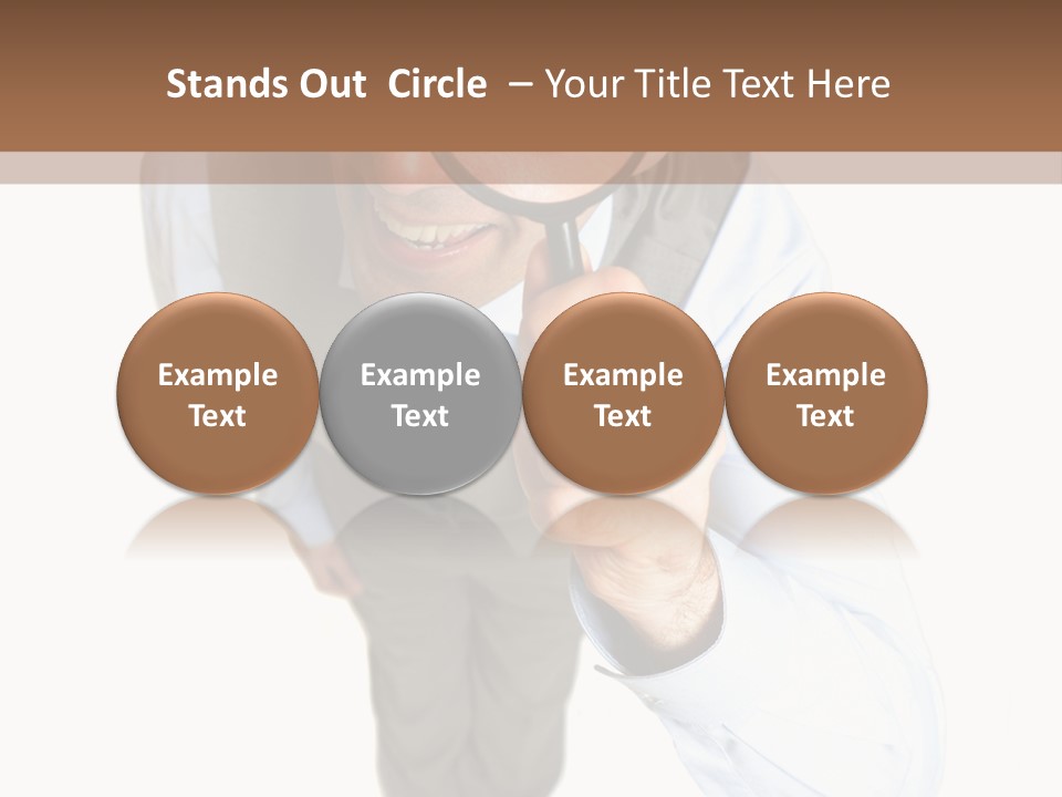 Friendly Tooth Spectacle PowerPoint Template