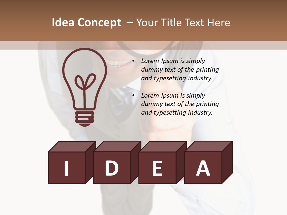 Friendly Tooth Spectacle PowerPoint Template