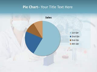 Pharmacy Chemistry Blue PowerPoint Template