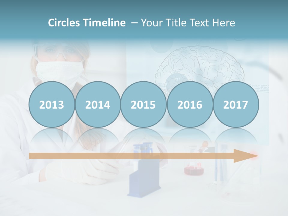 Pharmacy Chemistry Blue PowerPoint Template