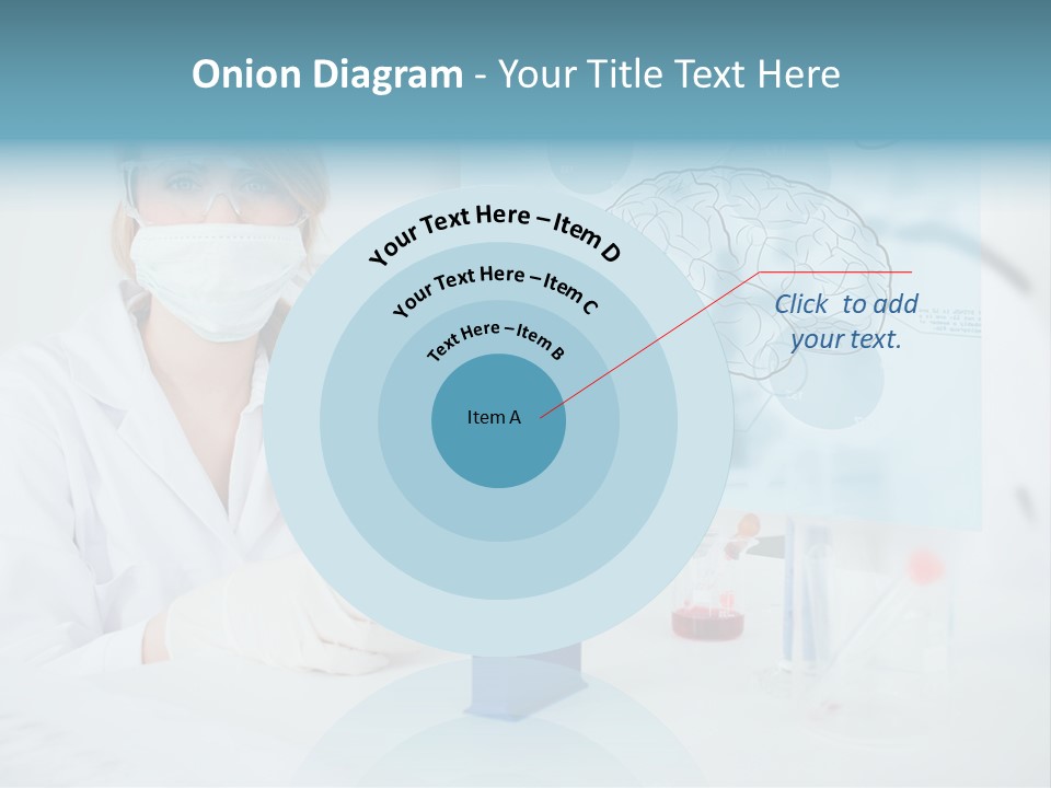 Pharmacy Chemistry Blue PowerPoint Template