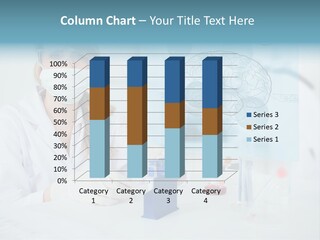 Pharmacy Chemistry Blue PowerPoint Template