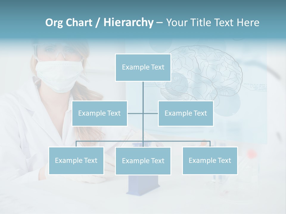 Pharmacy Chemistry Blue PowerPoint Template