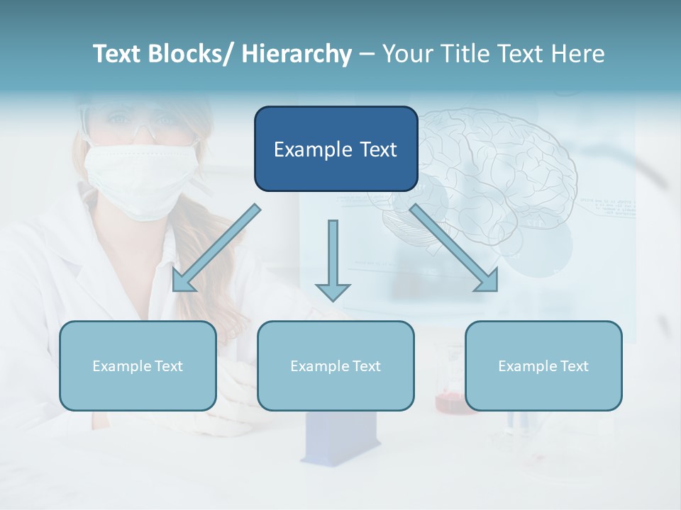 Pharmacy Chemistry Blue PowerPoint Template